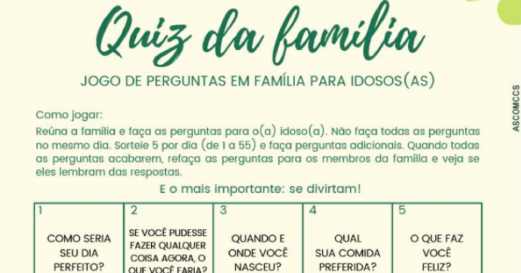 fiqueemcasa: quiz mistério para responder em família durante a quarentena