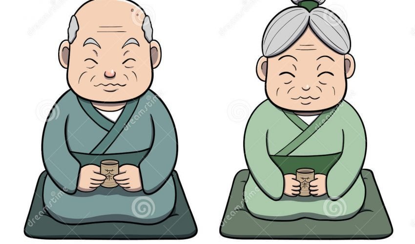 pares-velhos-japoneses-que-apreciam-o-chá-89311936