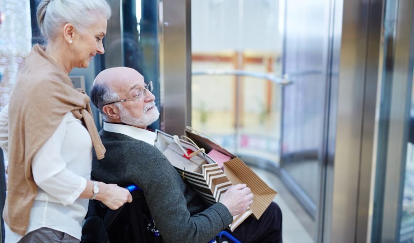 Aged shoppers