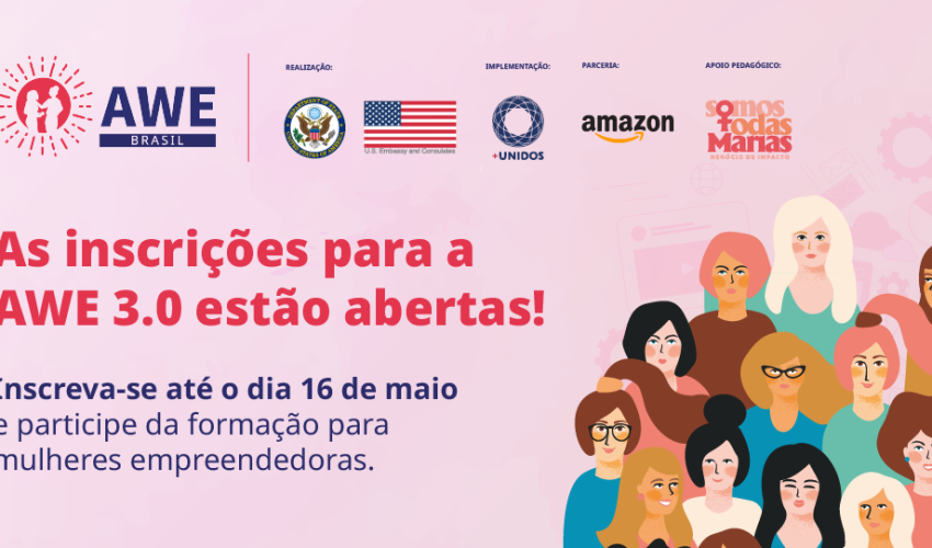 AWE 3.0 – Incrições abertas (Twitter)